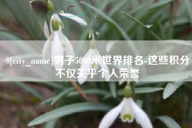 梨树县男子5000米世界排名-这些积分不仅关乎个人荣誉