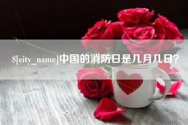梨树县中国的消防日是几月几日？