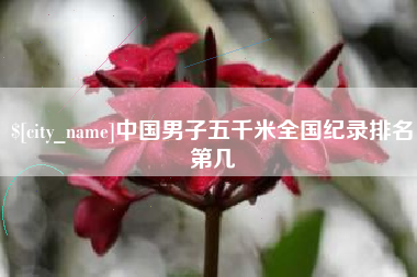 梨树县中国男子五千米全国纪录排名第几