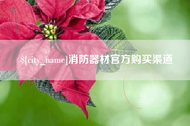 梨树县消防器材官方购买渠道