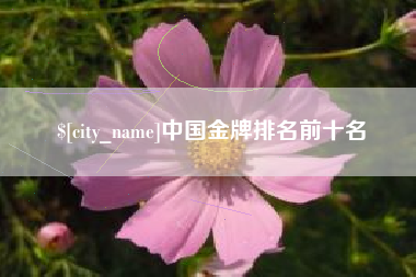 梨树县中国金牌排名前十名