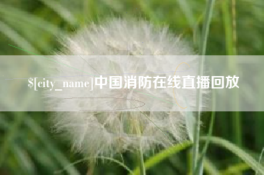 梨树县中国消防在线直播回放