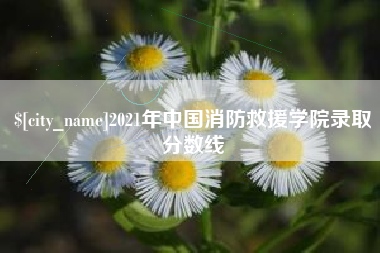 梨树县2021年中国消防救援学院录取分数线