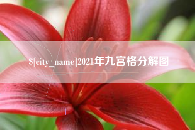 梨树县2021年九宫格分解图