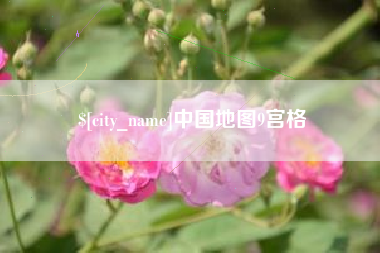 梨树县中国地图9宫格