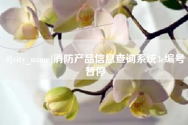 梨树县消防产品信息查询系统3c编号暂停