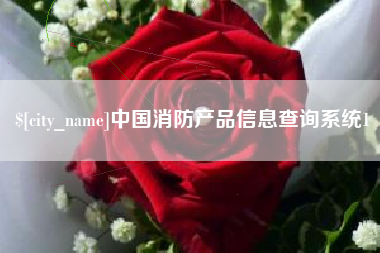 梨树县中国消防产品信息查询系统1