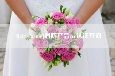梨树县消防产品ccc认证查询