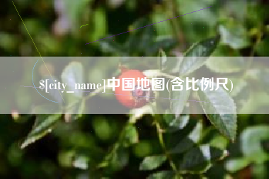梨树县中国地图(含比例尺)